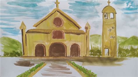 Pagguhit ng Lumang Gusali (Basic Mural Painting .
